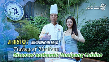 国际范儿！！！中国国际电视台走进淮扬菜文化博物馆